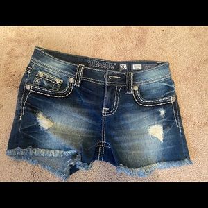 Miss me jean shorts 26